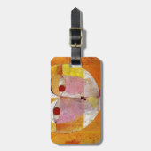 ポール・クレー絵画セネシオ ラゲッジタグ (正面縦)