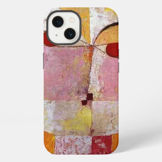 ポール・クレー絵画セネシオ iPhoneケース (裏面)