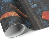 ポール・クレー金魚ヴィンテージ水彩画 ラッピングペーパー (ロールコーナー)