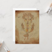 ポール・クレー – アンジェルス・ノヴス カード (正面/裏面インサイチュ)