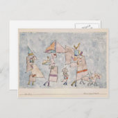 ポール・クレー – オリエントのプロムナード ポストカード (正面/裏面)