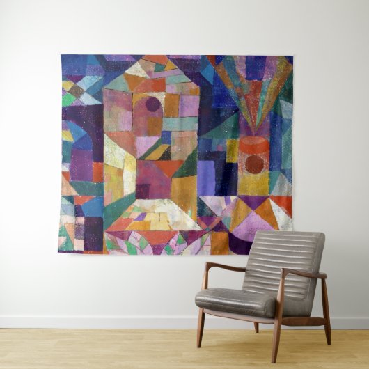 ポール・クレー・キャッスルガーデン タペストリー (インサイチュ(横))