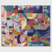 ポール・クレー・キャッスル・ガーデン ラッピングペーパー (フラット)