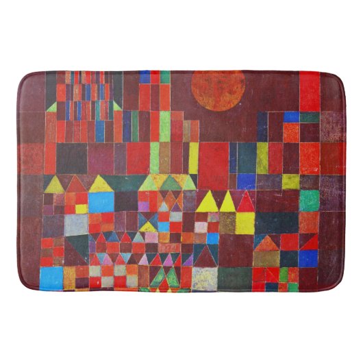 ポール・クレー・キャッスル&サン バスマット (正面)