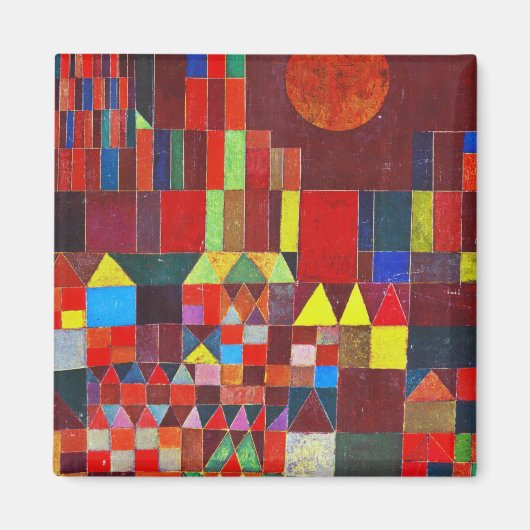 ポール・クレー・キャッスル&サン マグネット (正面)