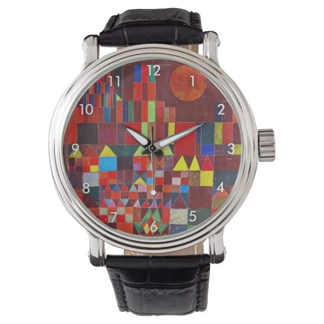 ポール・クレー・キャッスル&サン 腕時計 (正面)