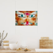 ポール・クレー・キャットアンドバード ポスター (キッチン)