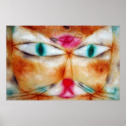 ポール・クレー・キャットアンドバード ポスター (正面)