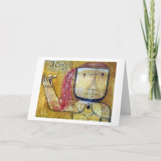 ポール・クレー・ジョグ カード (正面)