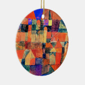 ポール・クレー – スリードームの街 セラミックオーナメント (右)