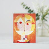 ポール・クレー・セネシオ葉書 ポストカード (スタンド正面)