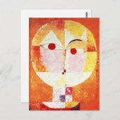 ポール・クレー・セネシオ葉書 ポストカード (正面/裏面)