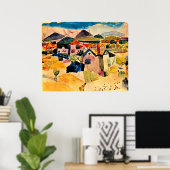 ポール・クレー・セント・ジェルマンの見解 ポスター (ホームオフィス)