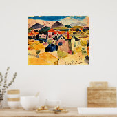 ポール・クレー・セント・ジェルマンの見解 ポスター (キッチン)