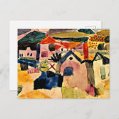 ポール・クレー・セント・ジェルマンの見解 ポストカード (正面/裏面)