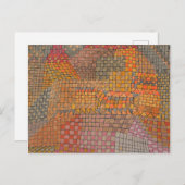 ポール・クレー – タウンキャッスル ポストカード (正面/裏面)