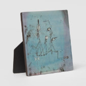 ポール・クレー・ツイッターリングマシンプラーク フォトプラーク (正面)