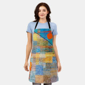 ポール・クレー・パーナッサム エプロン (着用した状態)