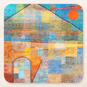 ポール・クレー・パーナッサム スクエアペーパーコースター