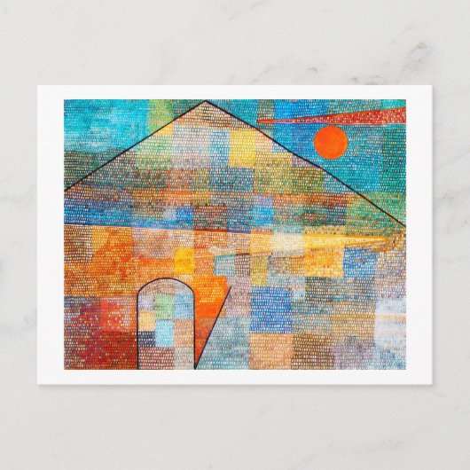 ポール・クレー・パーナッサム ポストカード (正面)