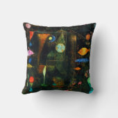 ポール・クレー・フィッシュ魔法 クッション (裏面)