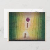 ポール・クレー:ブリッツ前 ポストカード (正面/裏面)