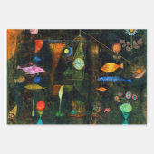 ポール・クレー ラッピングペーパーシート (正面3)