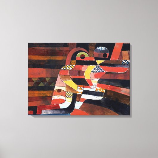 ポール・クレー・ラバーズ キャンバスプリント (正面)