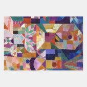 ポール・クレー・ランドスケープ ラッピングペーパーシート (正面3)