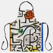 ポール・クレー「リッチポート」モダン抽象芸術 エプロン (正面)