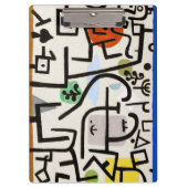 ポール・クレー「リッチポート」モダン抽象芸術 クリップボード (正面)