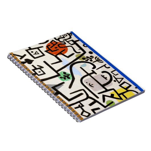 ポール・クレー「リッチポート」モダン抽象芸術 ノートブック (右側)