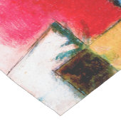 ポール・クレー・レッド・グリーンとバイオレット ショートテーブルランナー (コーナー)