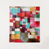 ポール・クレー・レッド・グリーンとバイオレット タペストリー (正面)