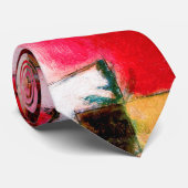ポール・クレー・レッド・グリーンとバイオレット ネクタイ (ロール)