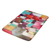 ポール・クレー・レッド・グリーンとバイオレット バスマット (アングル)