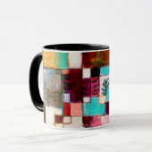 ポール・クレー・レッド・グリーンとバイオレット マグカップ (正面左)