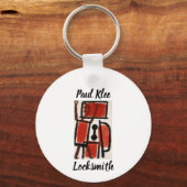 ポール・クレー・ロックスミス キーホルダー (正面)
