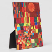 ポール・クレー – 城と太陽 フォトプラーク (側面)