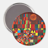 ポール・クレー – 城と太陽 マグネット (正面/裏面)