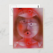 ポール・クレー:小さな旗のマスク ポストカード (正面/裏面)