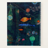ポール・クレー 魚の魔法 アブストラクト 絵画 グラフィックアート プランナー手帳 (裏面)