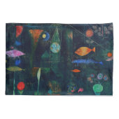 ポール・クレー「魚の魔法」抽象画 グラフィックアート 枕カバー (裏面)