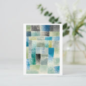 ポール・ク絵画リーの「入植地の最初の家」 ポストカード (スタンド正面)