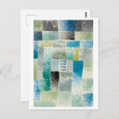 ポール・ク絵画リーの「入植地の最初の家」 ポストカード (正面/裏面)