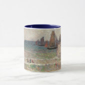 ポール・ゴーガンによる『ディエップの水浴』、ヴィンテージ ファイン アート マグカップ (中央)