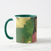 ポール・ゴーガンによる「2人の姉妹」、ヴィンテージ ファイン アート マグカップ (左)