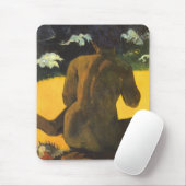 ポール・ゴーガンの海辺の女性、ヴィンテージ ファイン アート マウスパッド (マウス)