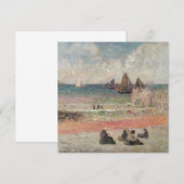 ポール・ゴーガンの『ディエップの水浴』、ヴィンテージ ファインアート (正面/裏面)