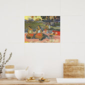 ポール・ゴーガンの『楽しい眠り』、ヴィンテージ・アート ポスター (キッチン)